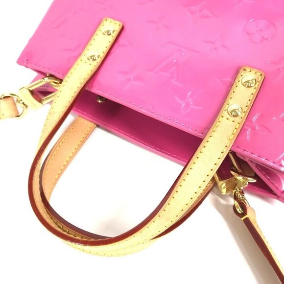 LOUIS VUITTON M24028 Monogram Vernis LV Remix Leade PM 2-Way Tote Bag Hand Bag - Picture 11 of 16